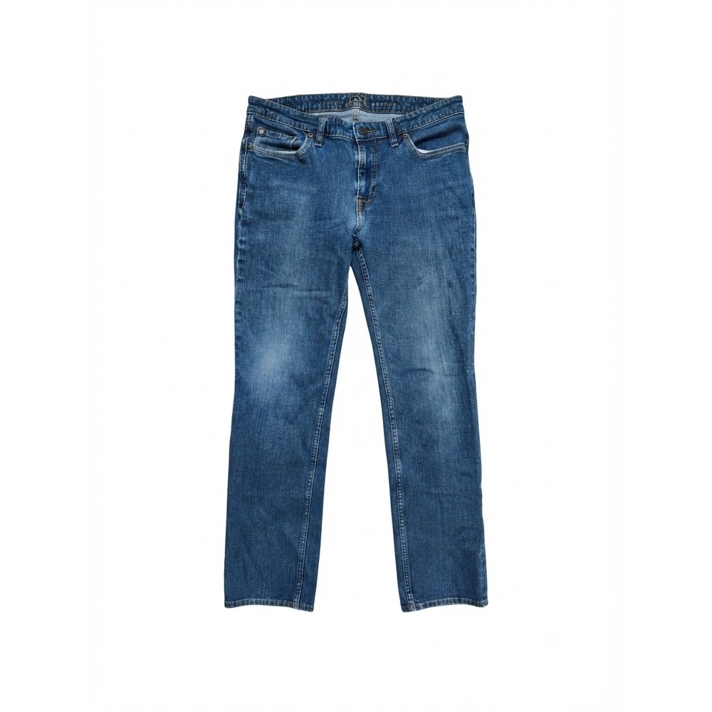 Joseph Abboud JOE Women Medium Wash Straight Leg Jeans Blue Size 32x30